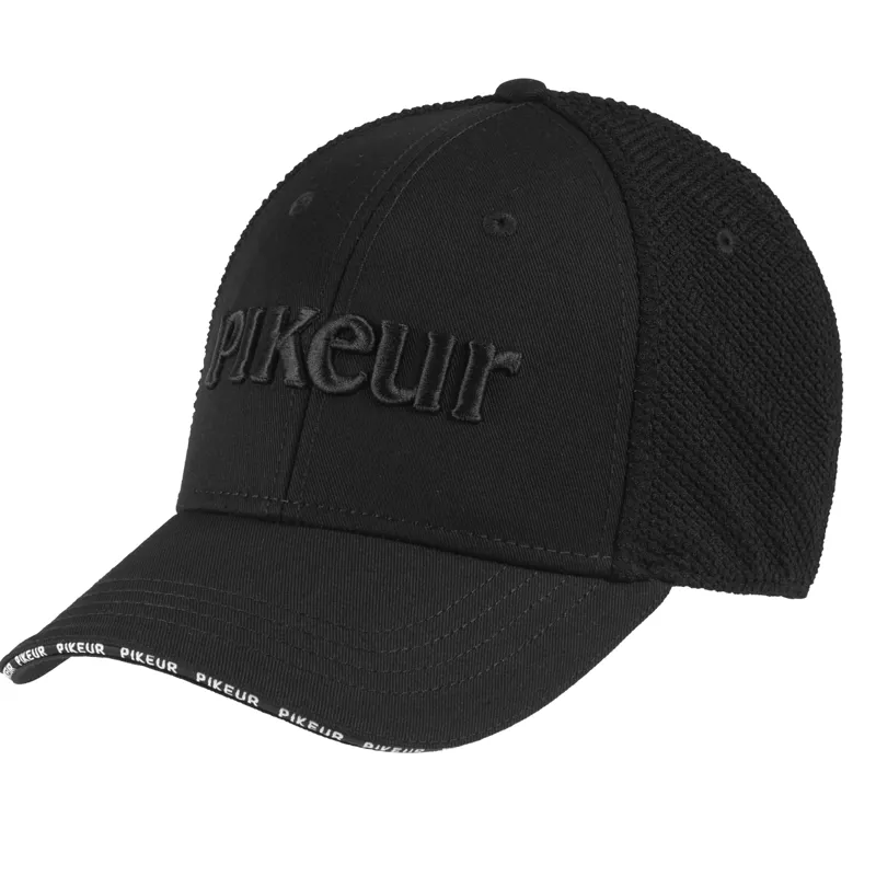 Pikeur Mesh Unisex Cap - Black 